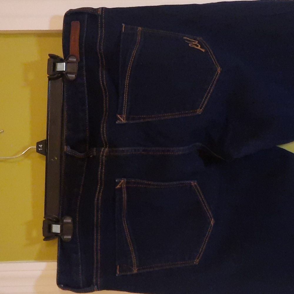 Express Dark Wash Boot Low Rise Jeans Size 12 R EUC